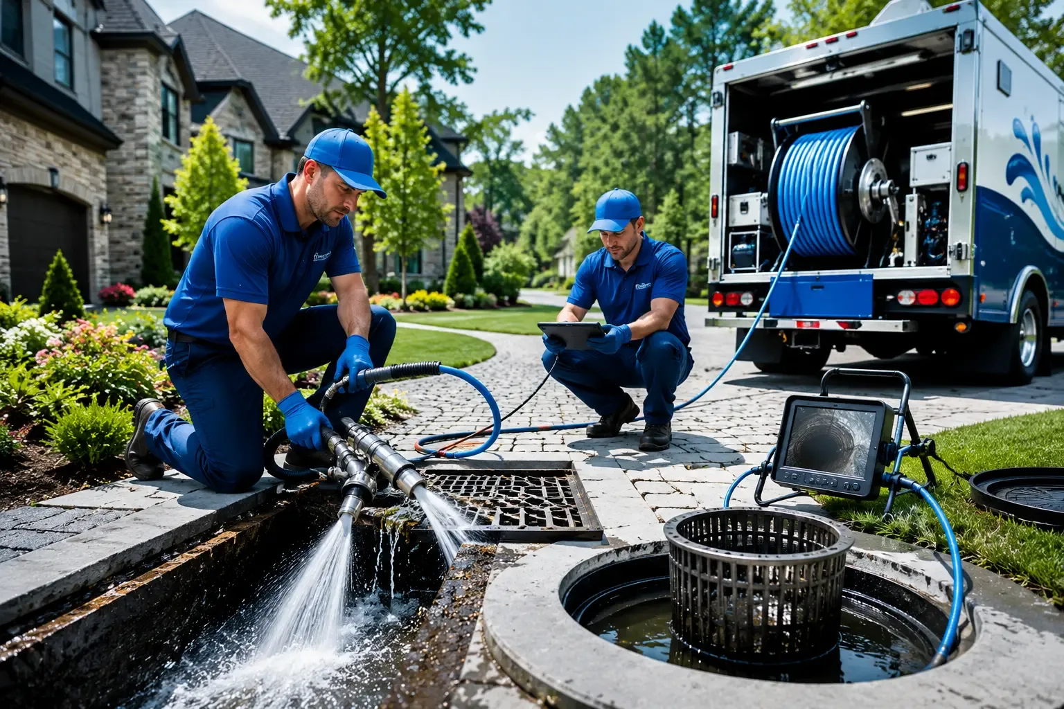 Local outdoor drain cleaning professionals in Toddville, IA